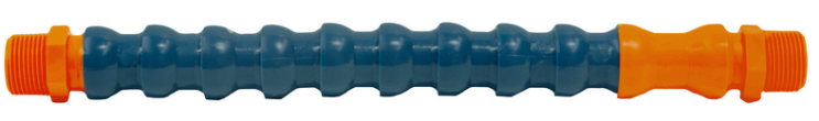 Tubo componibile snodato con doppio filetto 3/4"