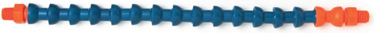 Tubo componibile snodato doppio filetto 1/8"