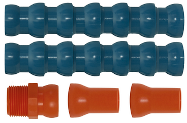 Tubo Componibile Snodato  Blu Arancio