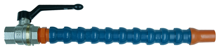 Tubo componibile snodato con valvola filetto 3/4